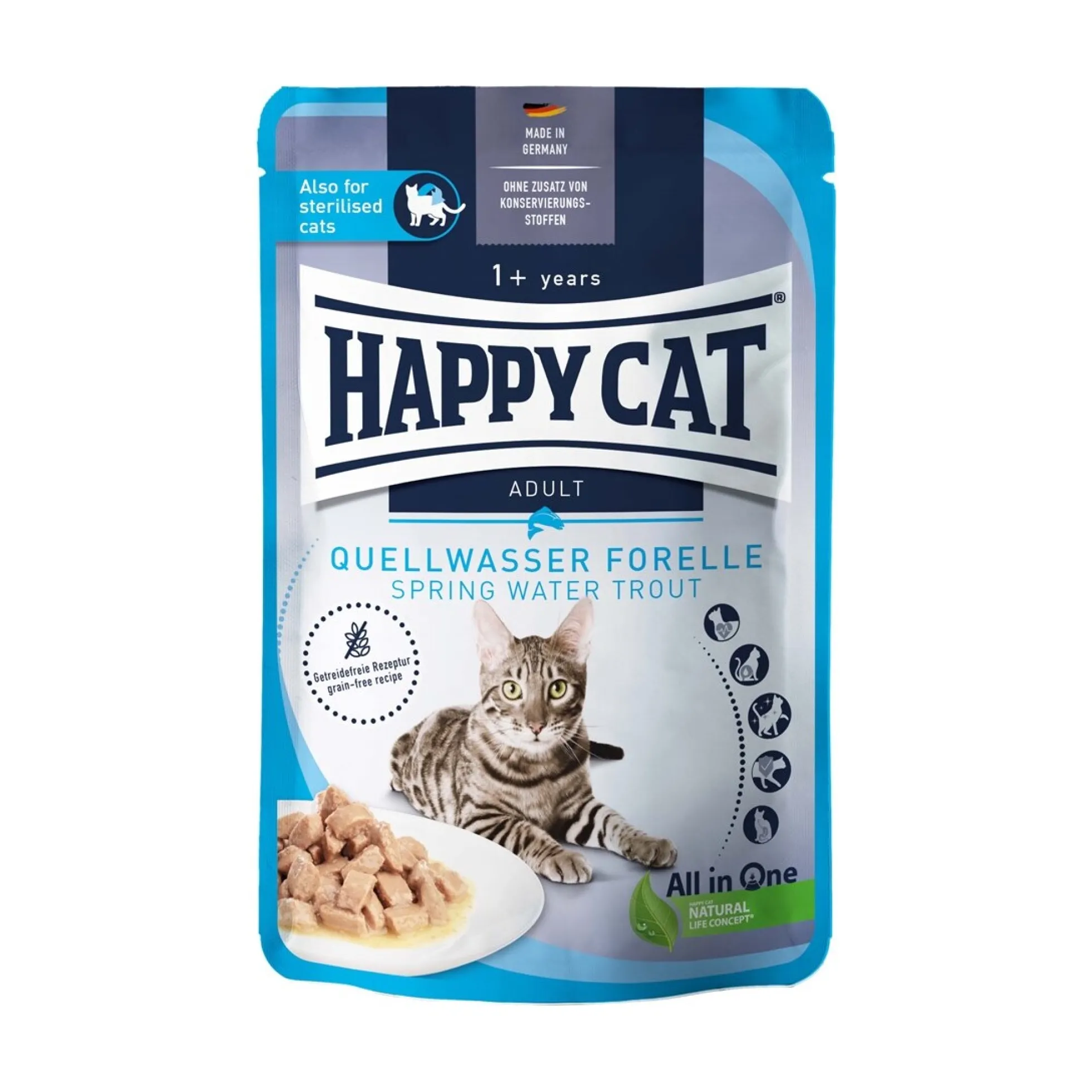 Happy Cat Meat in Sauce Culinary Springwater Trout