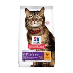 Hill's Pet Nutrition Hill's SCIENCE PLAN Sensitive Stomach & Skin Adult Kattfoder med Kyckling