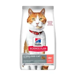Hill's Pet Nutrition Hill's SCIENCE PLAN Adult Sterilised Cat Torrfoder med Lax för Katt