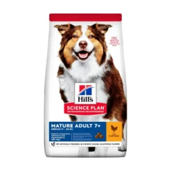 Hill's Pet Nutrition Hill's SCIENCE PLAN Medium Mature Adult 7+ Hundfoder med Kyckling