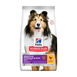 Hill's Pet Nutrition Hill's SCIENCE PLAN Sensitive Stomach & Skin Medium & Large Breed Adult Hundfoder med Kyckling