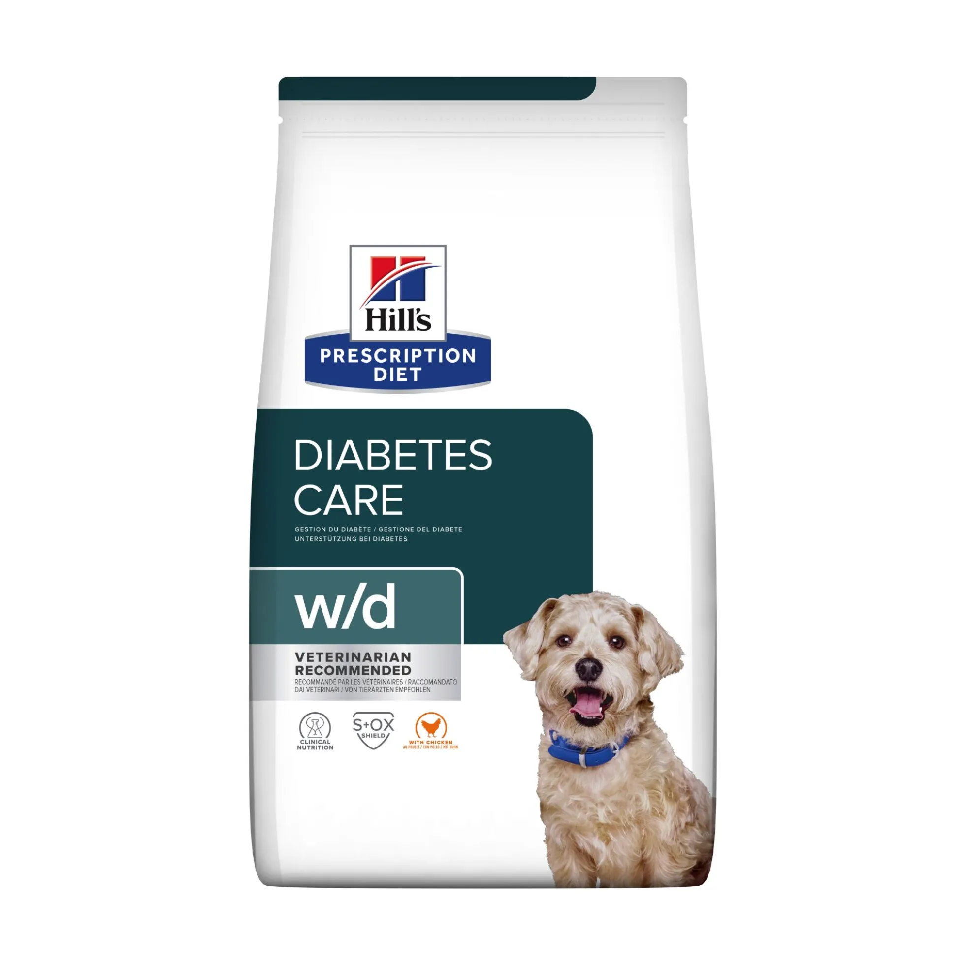 Hill's PRESCRIPTION DIET w/d Torrfoder till Hundar med Kyckling