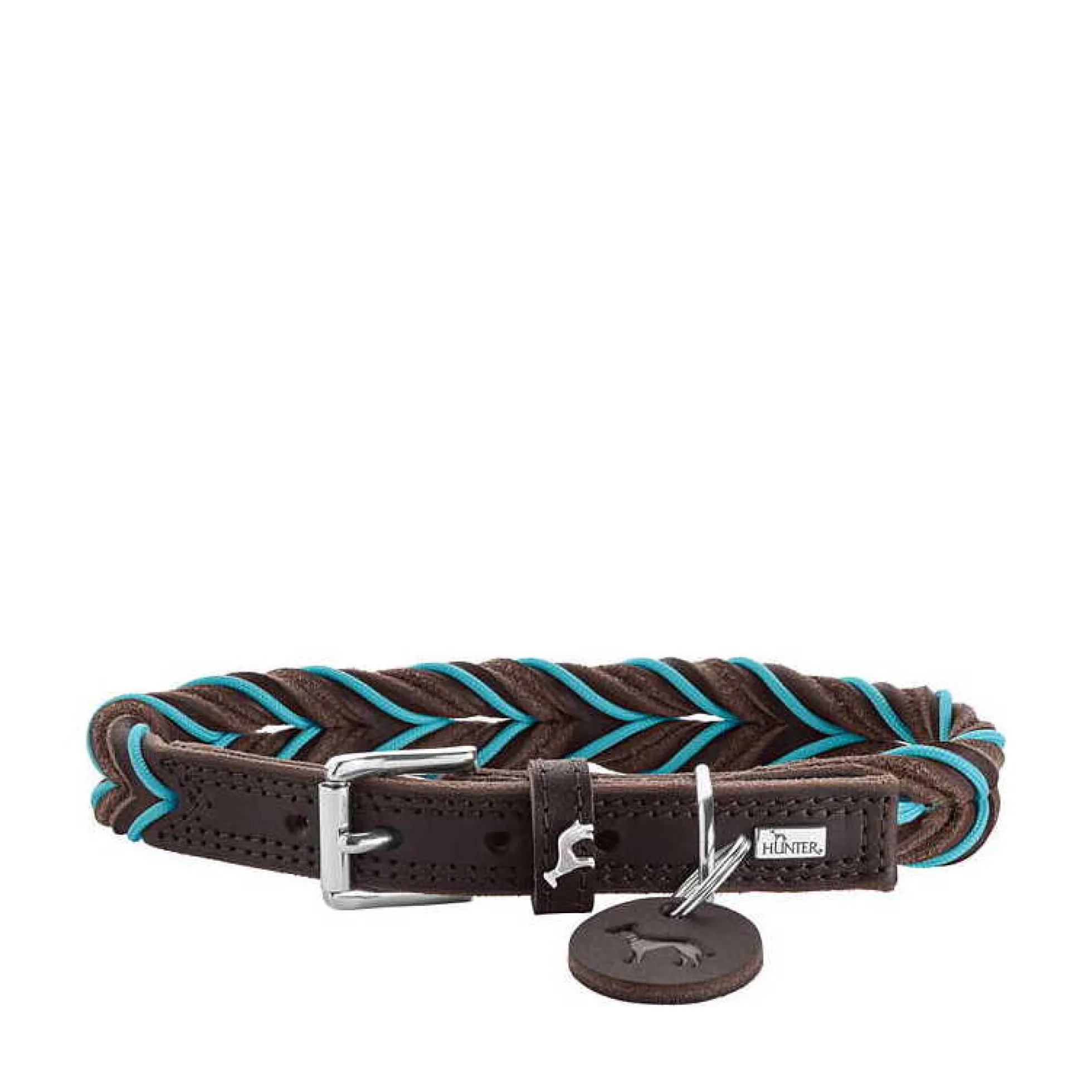 Hunter Solid Education Cord Läderhalsband