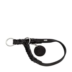 Hunter Solid Education Halvstryp Läderhalsband