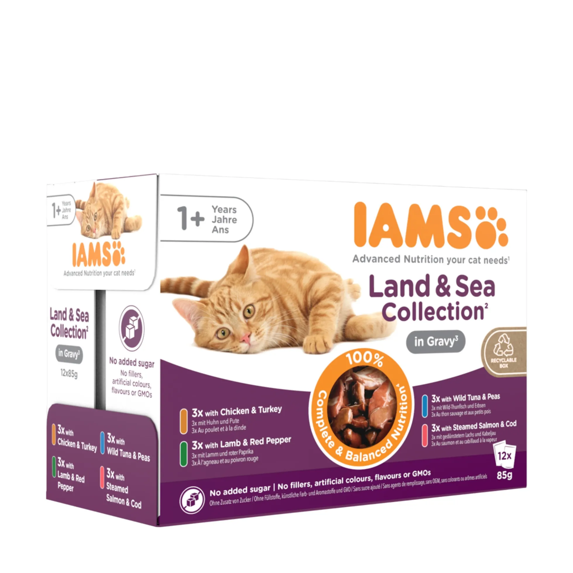 IAMS Delights In Gravy Multipack Land & Sea