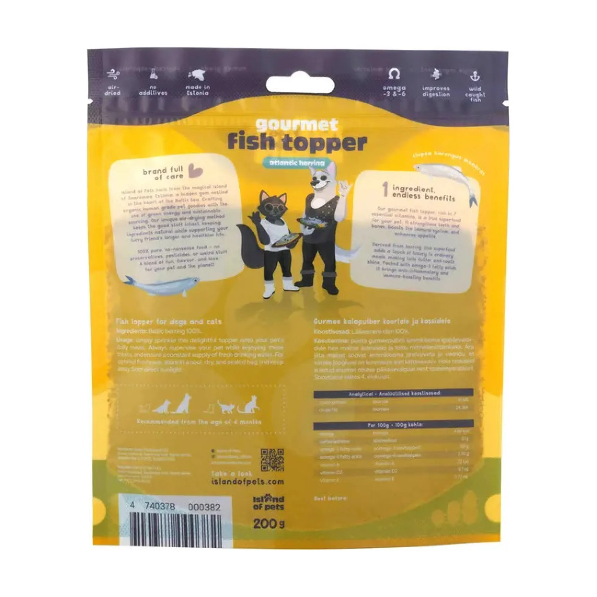 Island of Pets Fish-topper Gourmet