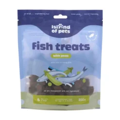 Island of Pets Fish Treats med Ärtor