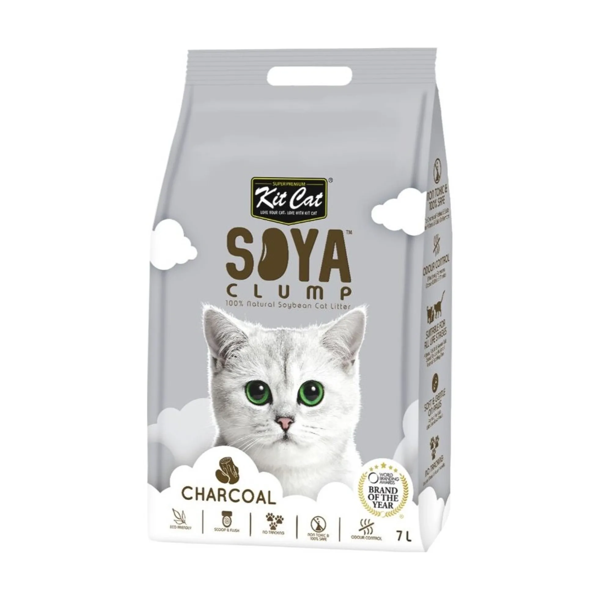 Kit Cat Soyaclump Eco Kattströ