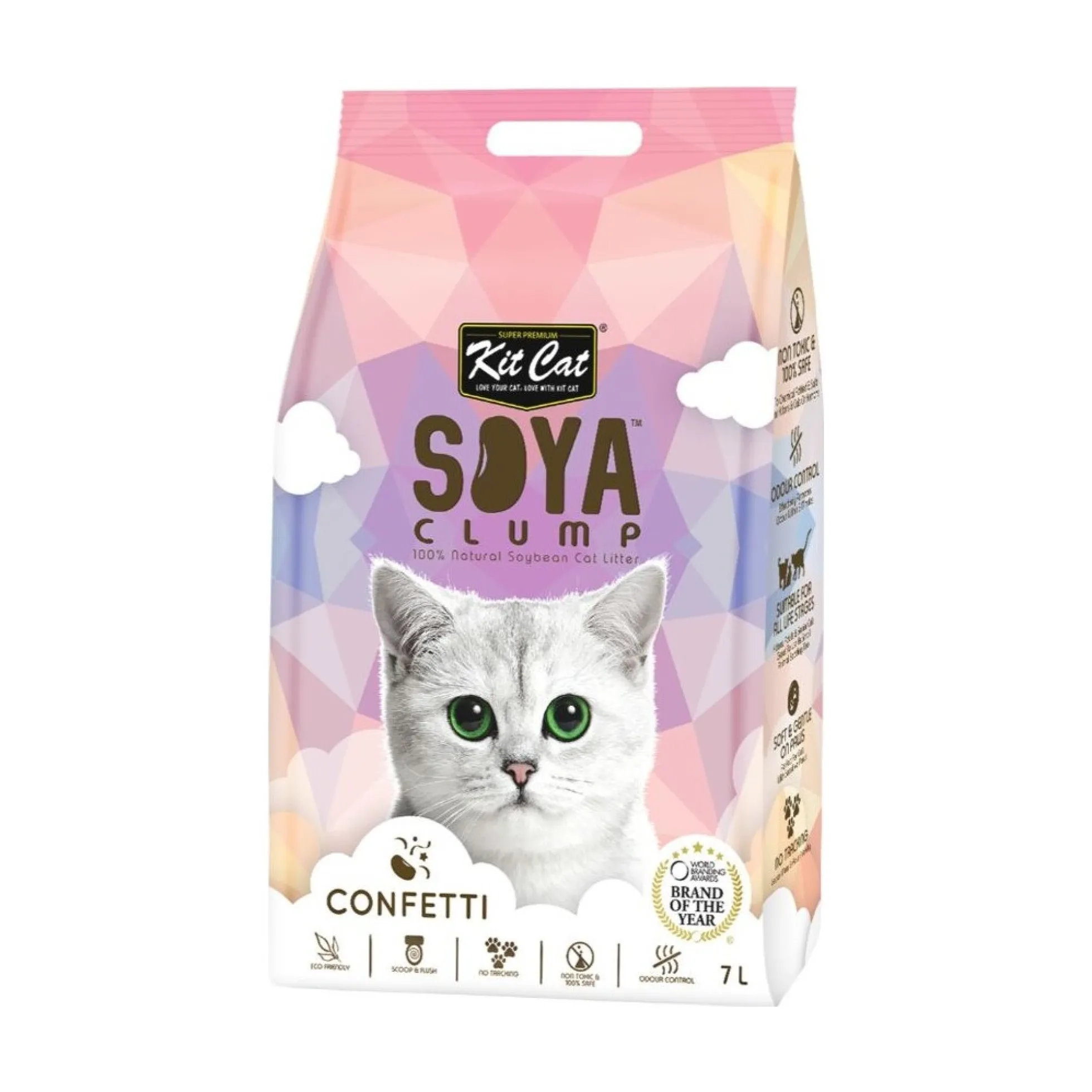 Kit Cat Soyaclump Eco Kattströ