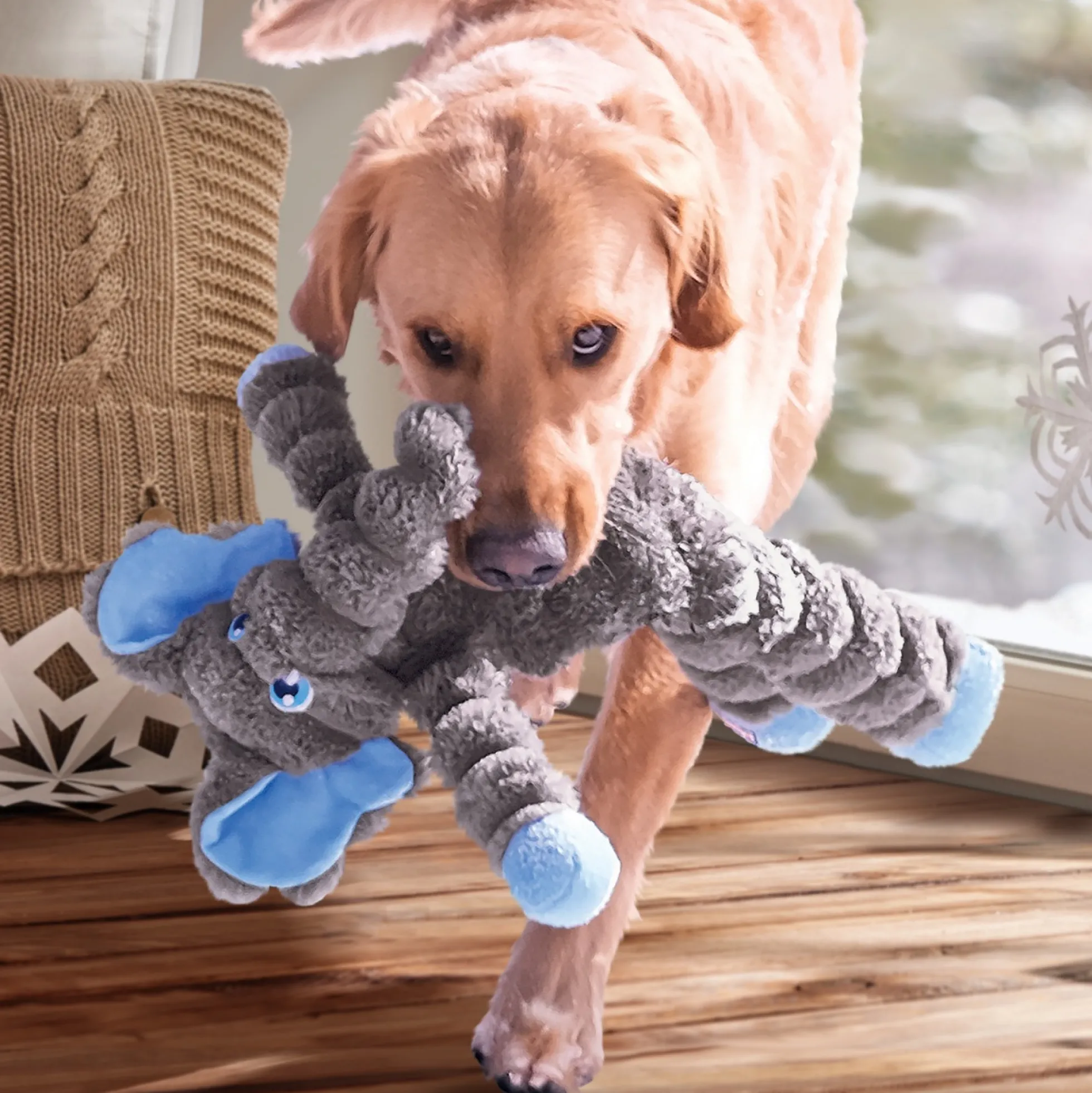 KONG Shakers Crumples XL Elephant