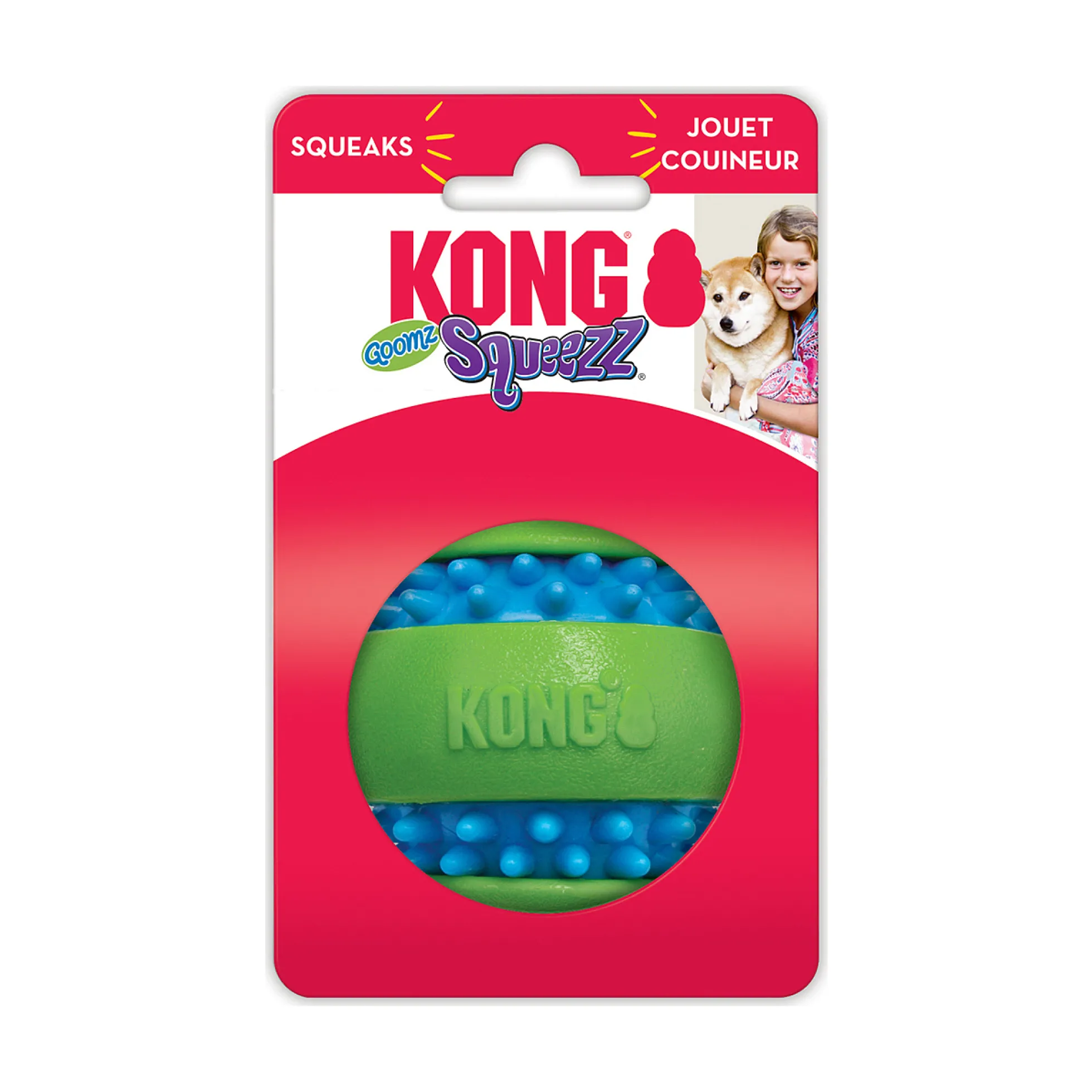 KONG Squeezz Goomz Ball