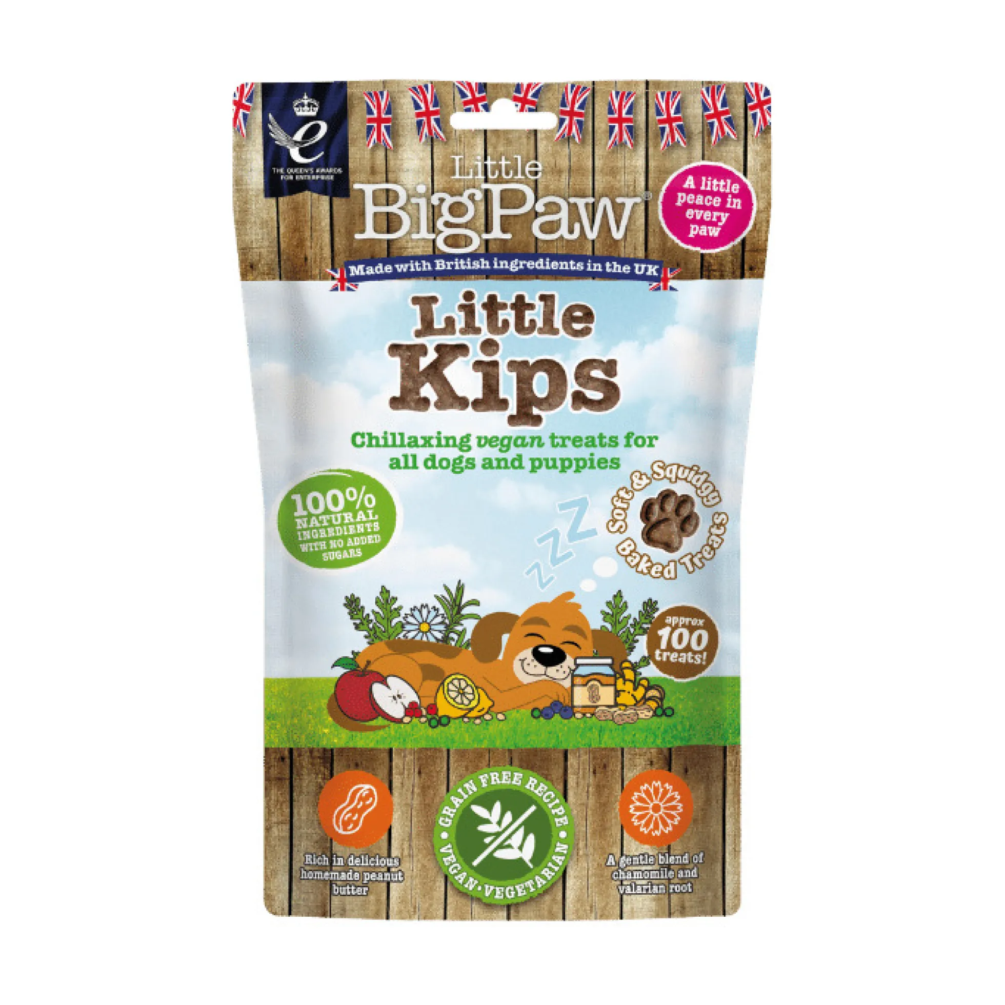 Little BigPaw Little Kips Chillaxing Vegan Treats