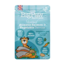 Little BigPaw Steamed Atlantic Salmon & Vegetables