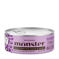 Monster Cat Adult Multi Protein Duck & Game