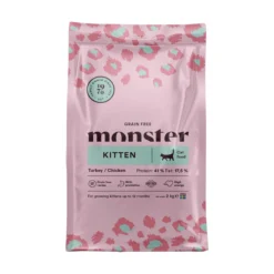 Monster Cat Grain Free Kitten Turkey & Chicken