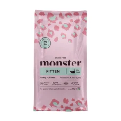 Monster Cat Grain Free Kitten Turkey & Chicken