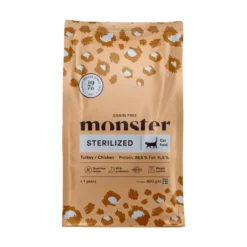 Monster Cat Grain Free Sterilized Turkey & Chicken