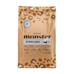 Monster Cat Grain Free Sterilized Turkey & Chicken