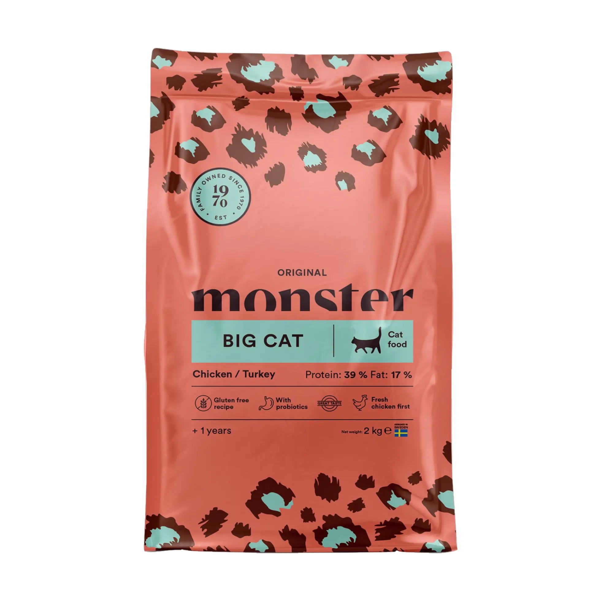 Monster Cat Original Big Cat Chicken & Turkey