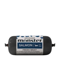 Monster Cat Sausage Salmon
