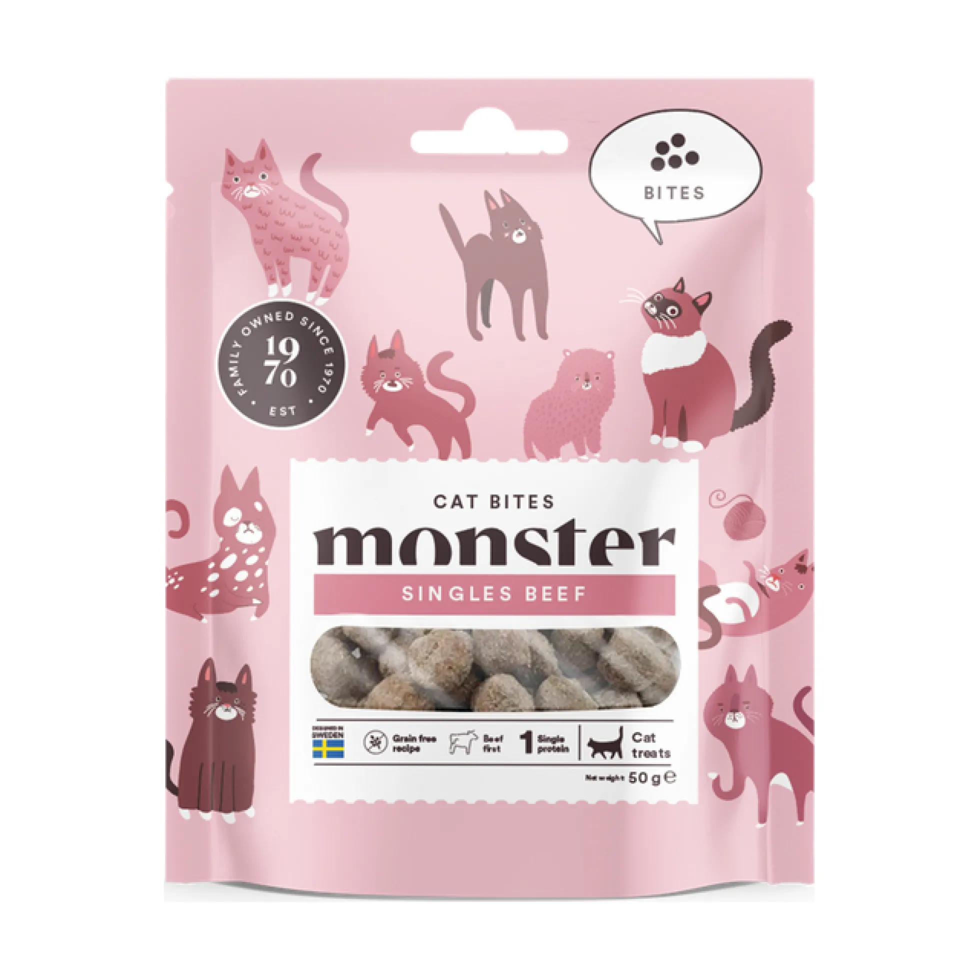 Monster Cat Soft Bites Beef