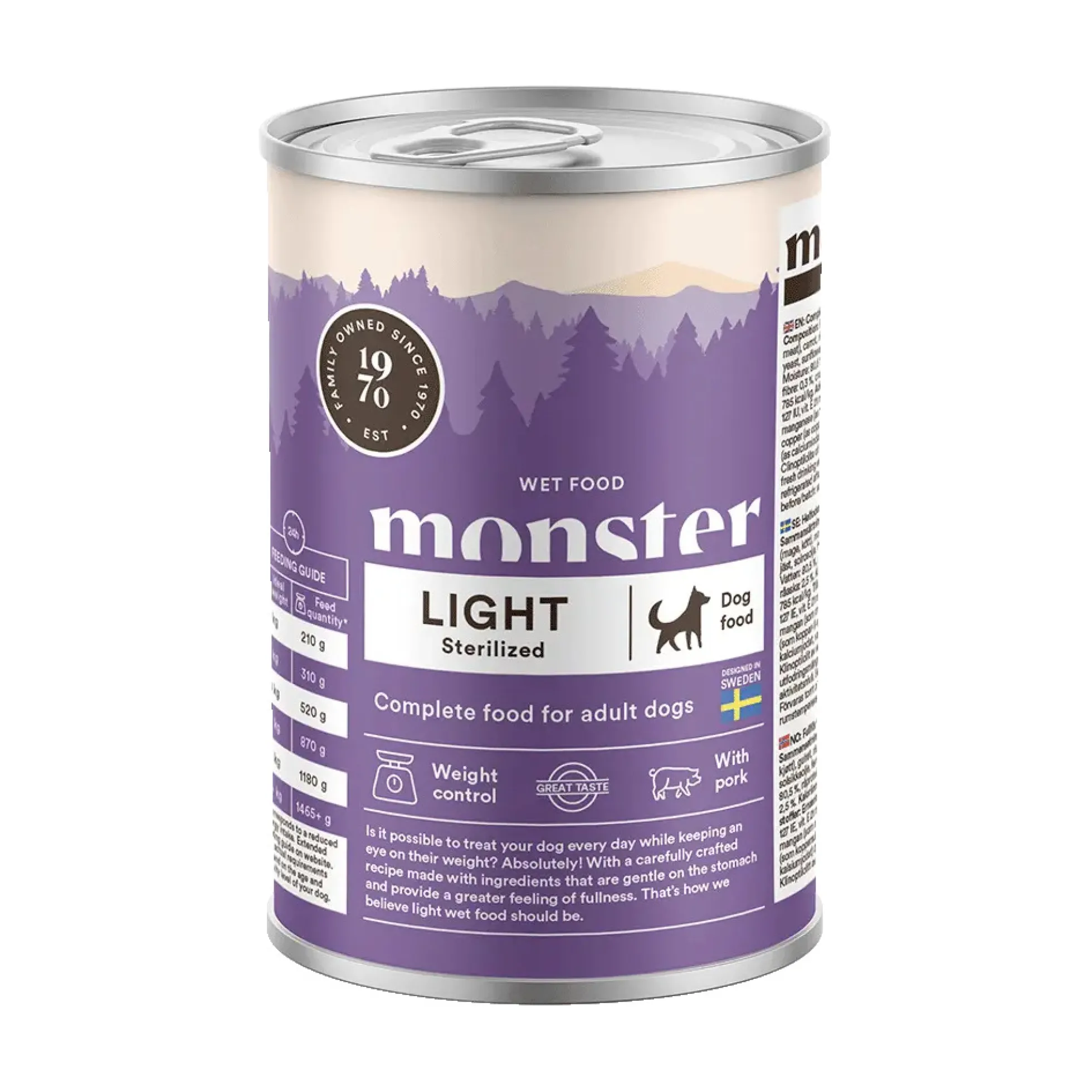 Monster Dog Adult Light Sterilized