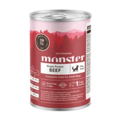 Monster Dog Adult Single Protein Beef