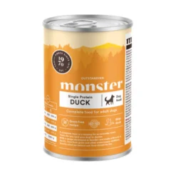Monster Dog Adult Single Protein Duck