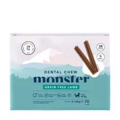 Monster Dog Dental Chew Grain Free Week Lamb Small