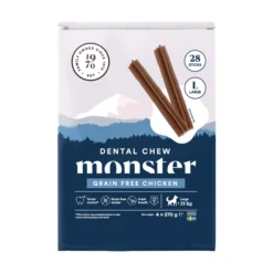 Monster Dog Dental Chew Grain Free Chicken Large
