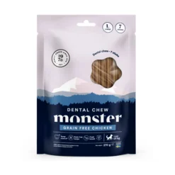 Monster Dog Dental Chew Grain Free Chicken Large