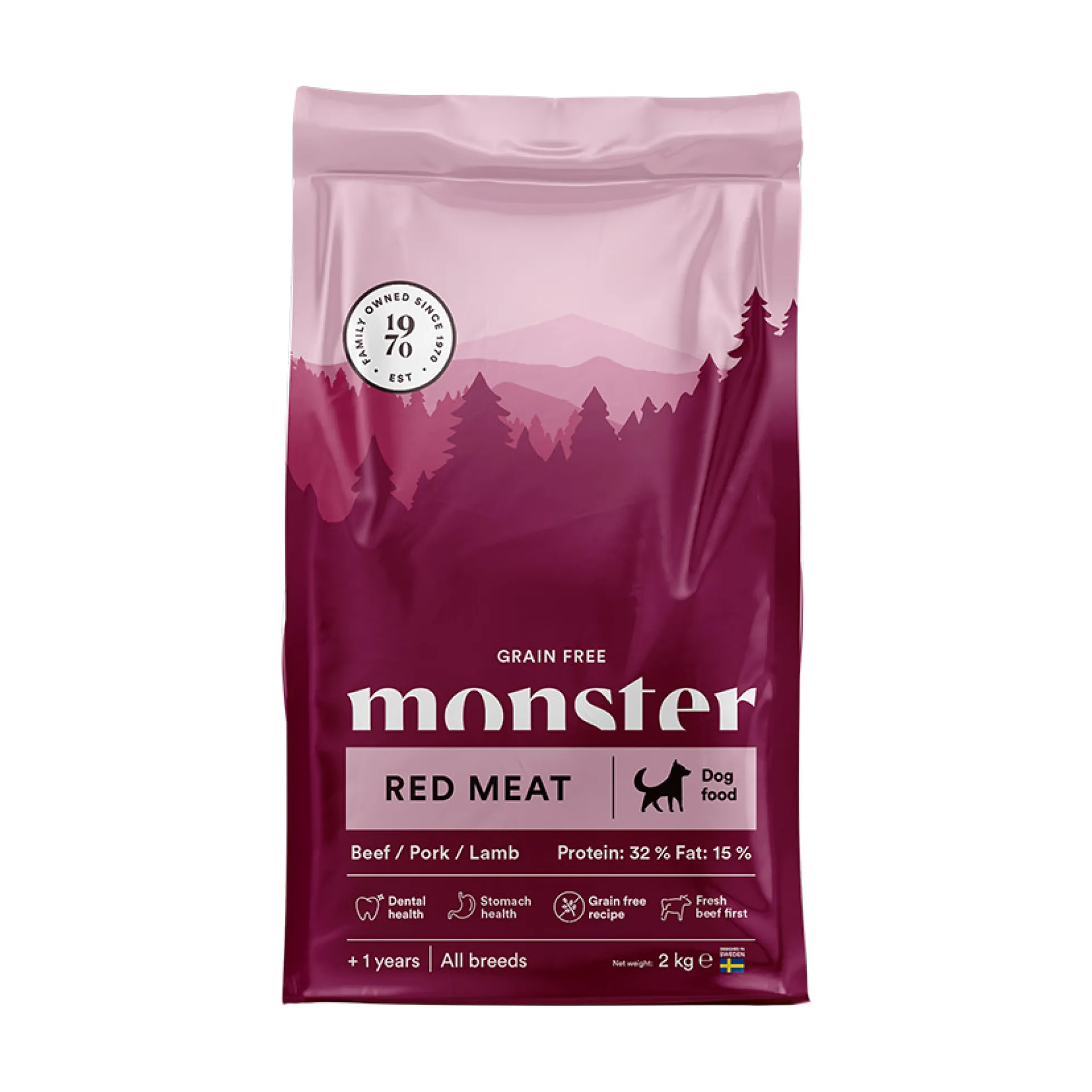 Monster Dog Grain Free Adult Red Meat
