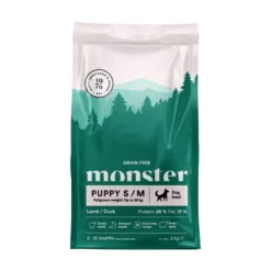 Monster Dog Grain Free Puppy Small-Medium Lamb & Duck