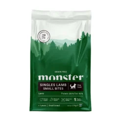 Monster Dog Grain Free Singles Lamb Small Bites