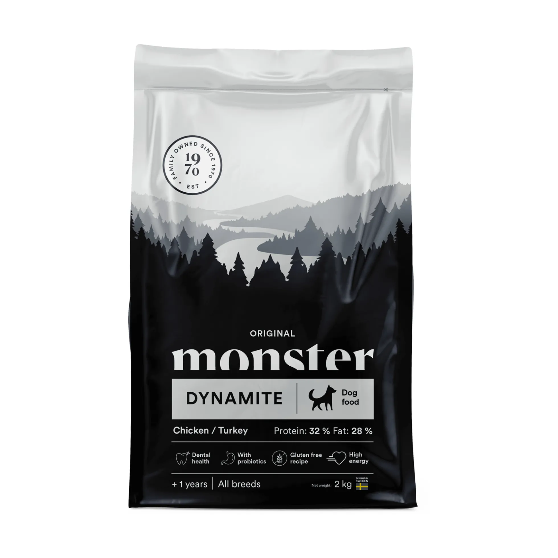 Monster Dog Original Dynamite All Breed Chicken & Turkey