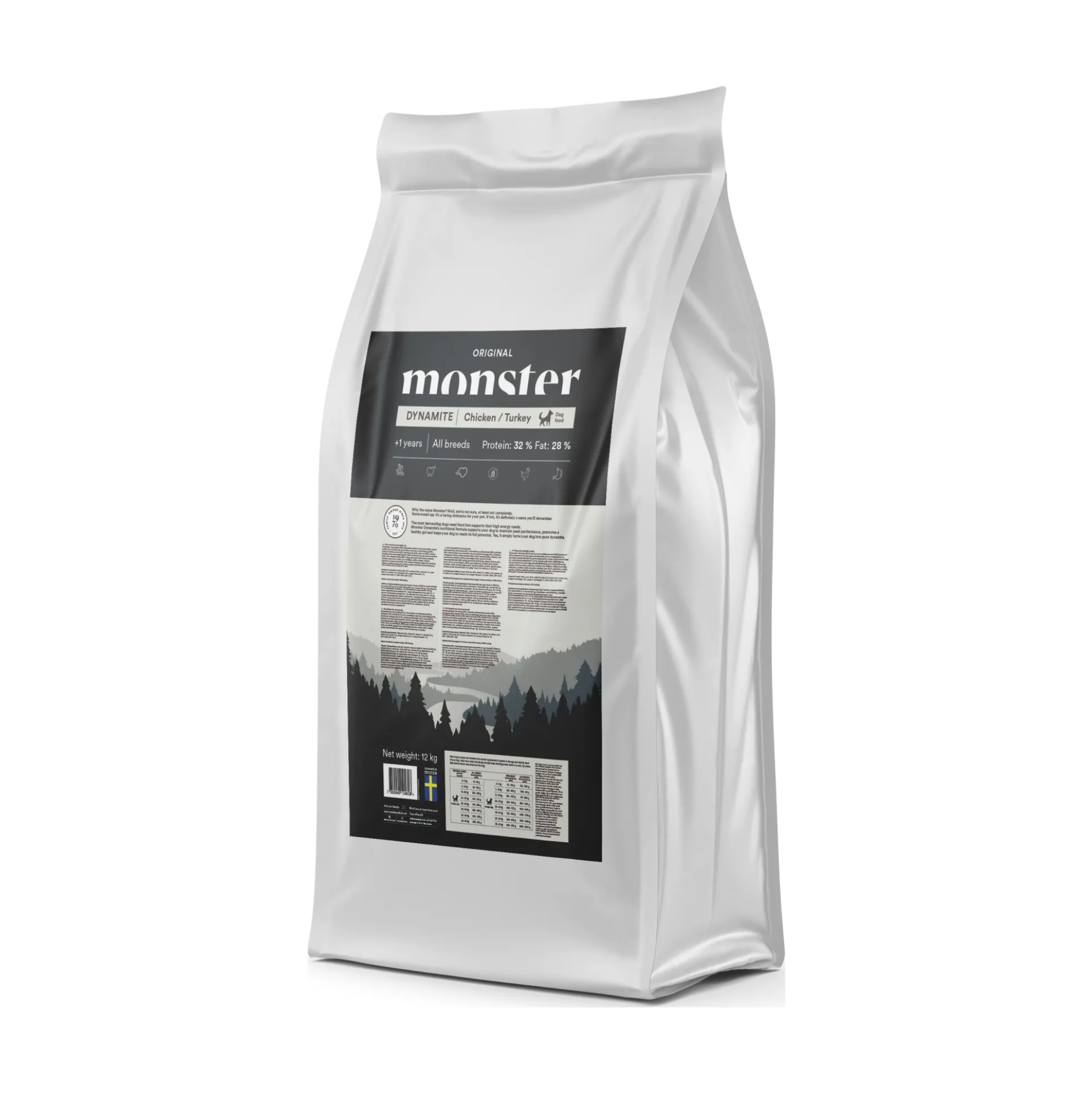 Monster Dog Original Dynamite All Breed Chicken & Turkey