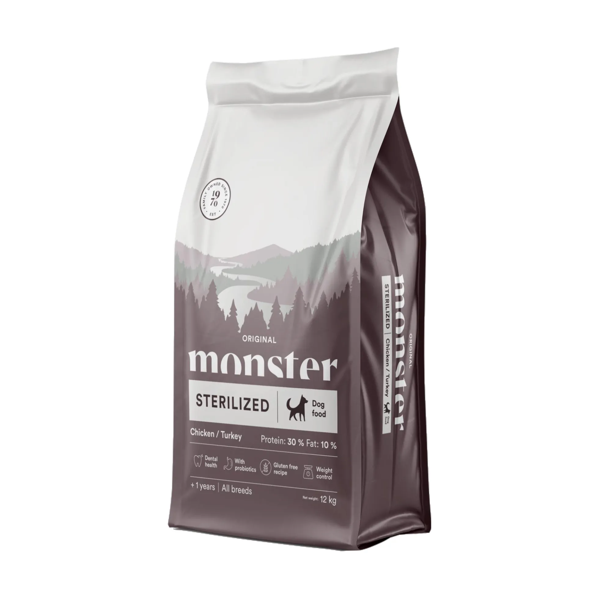 Monster Dog Original Sterilized All Breed Chicken & Turkey