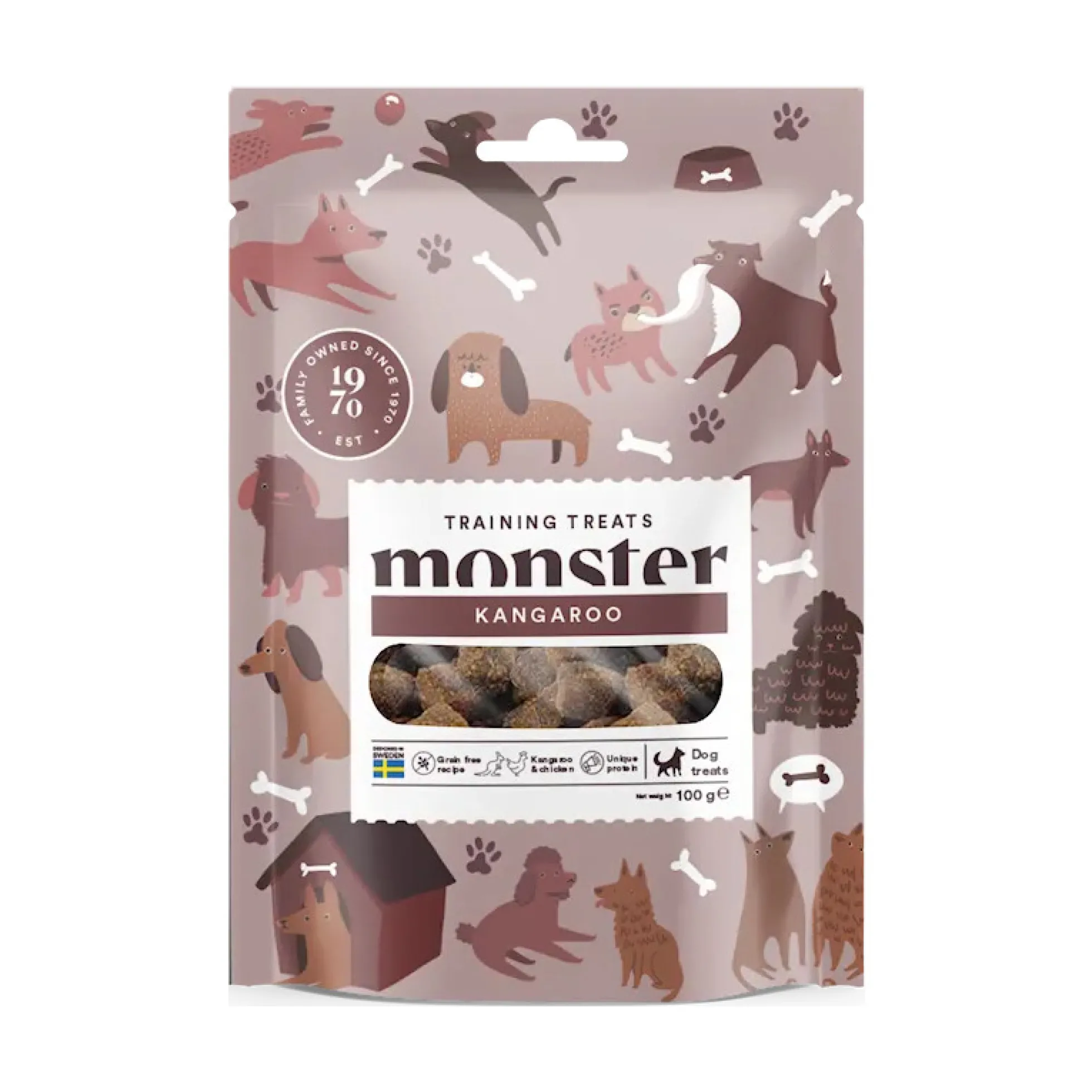 Monster Dog Training Treats Chicken & Kangaroo