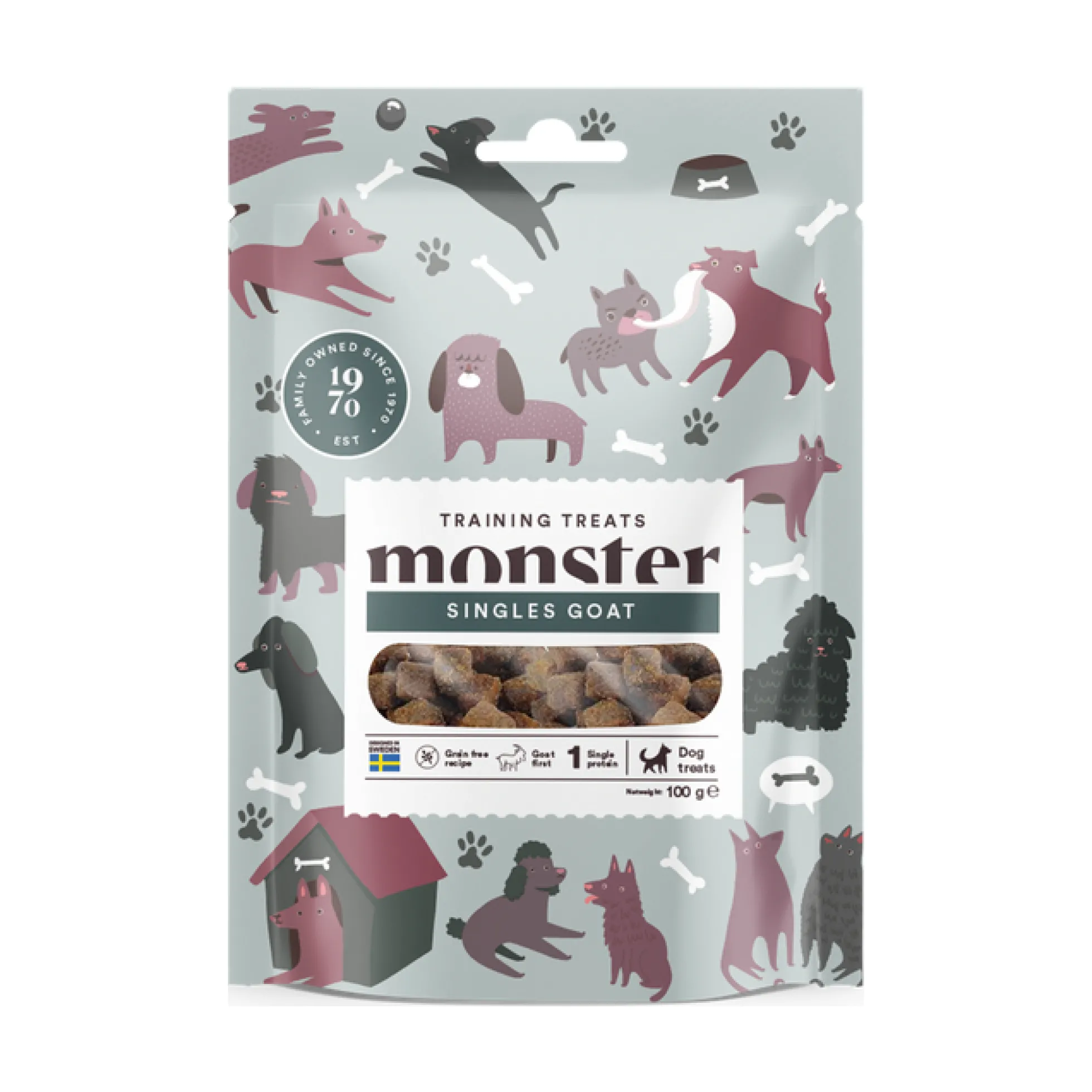 Monster Dog Training Treats Goat