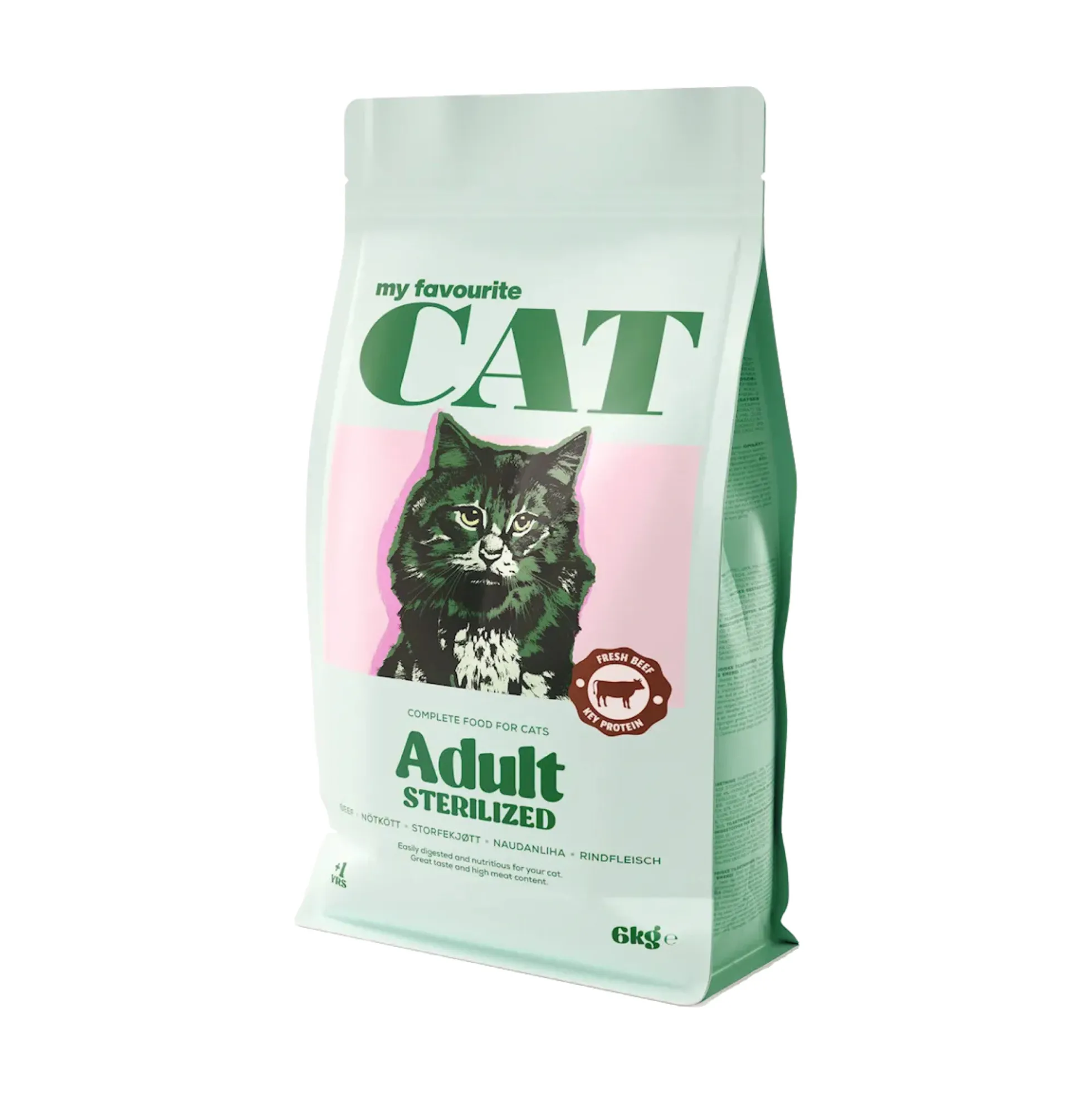 My favourite CAT Adult Cat Sterilized Beef