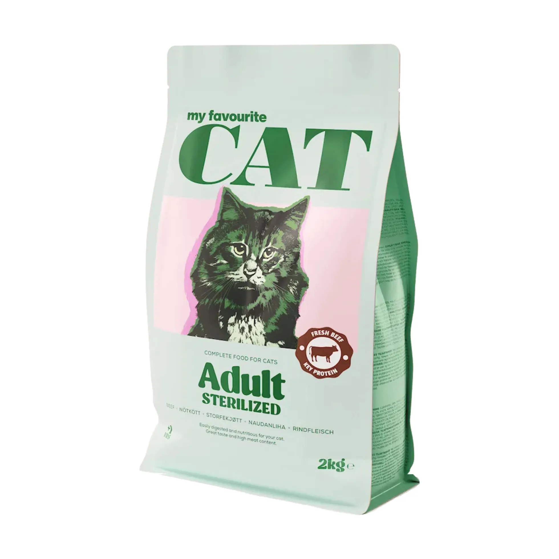 My favourite CAT Adult Cat Sterilized Beef