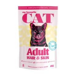 My favourite CAT Adult Pouches Salmon Hair & Skin