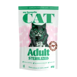 My favourite CAT Adult Pouches Sterilized Beef