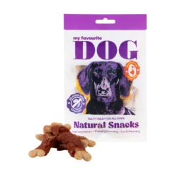 My favourite DOG Duck Wrapped Calcium Bone