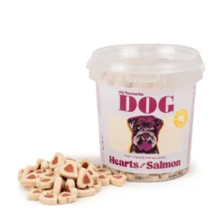 My favourite DOG Hearts with Salmon