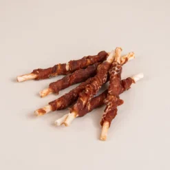 My favourite DOG Twisted Rawhide Sticks Duck