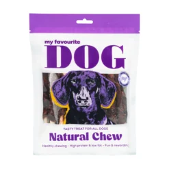 My favourite DOG Twisted Rawhide Sticks Lamb