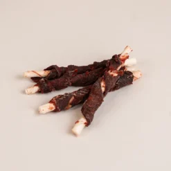 My favourite DOG Twisted Rawhide Sticks Lamb