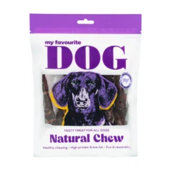 My favourite DOG Twisted Rawhide Sticks XL Lamb