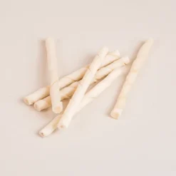 My favourite DOG Twisted Rawhide Sticks Plain